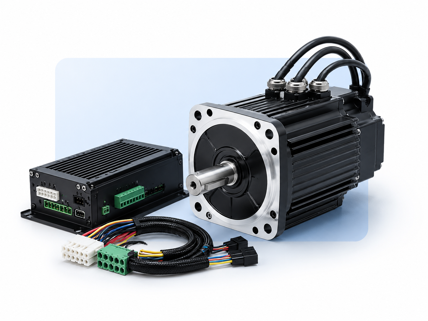 Brushless DC motor and controller system