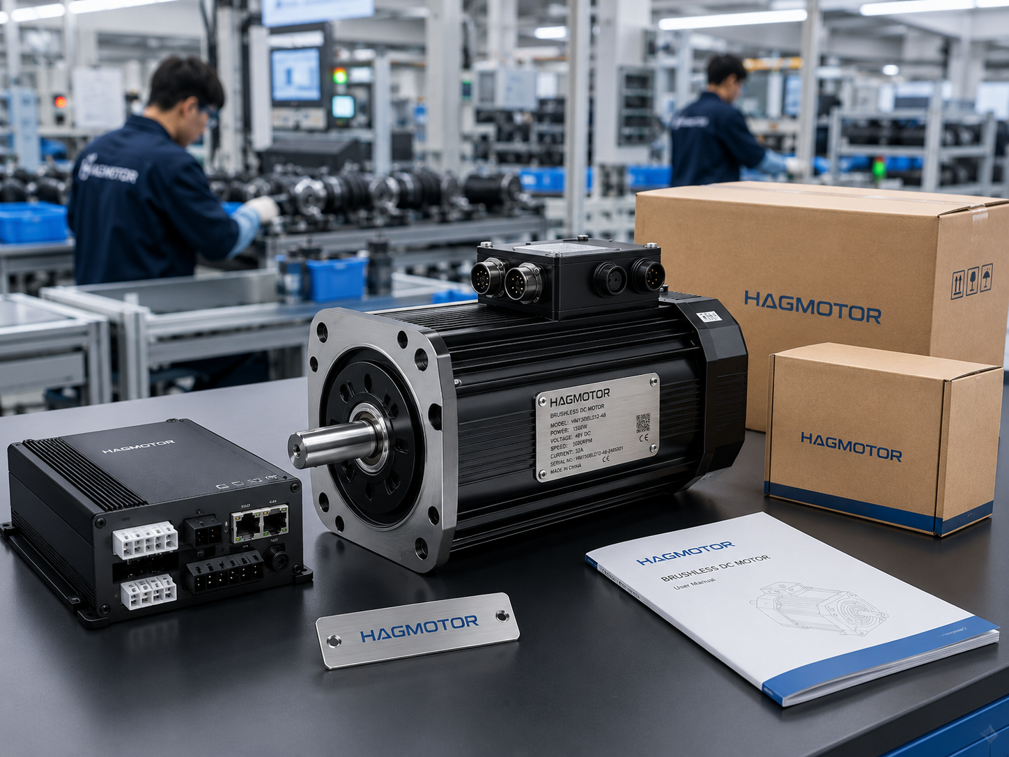 OEM and ODM brushless DC motor manufacturing