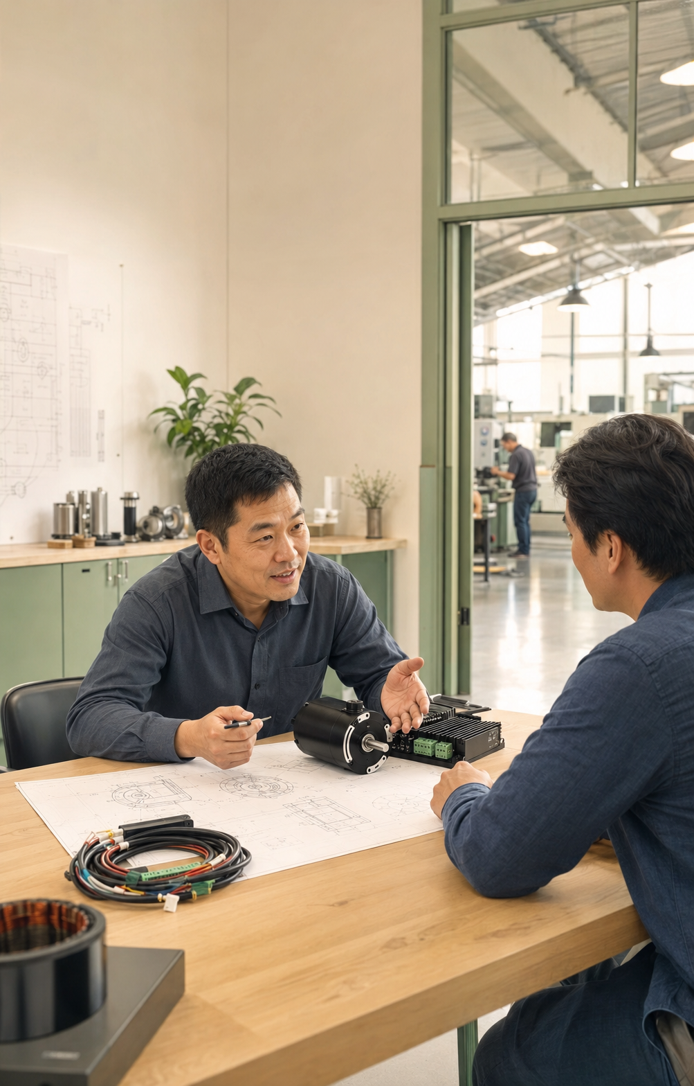 HAGMOTOR engineering consultation for customized motor solutions
