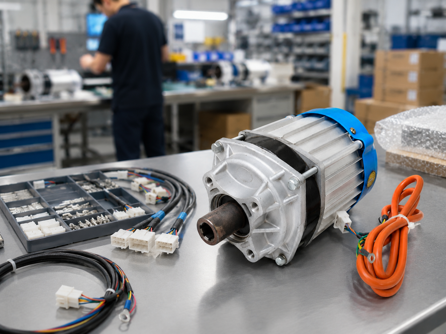Custom wiring and connectors
