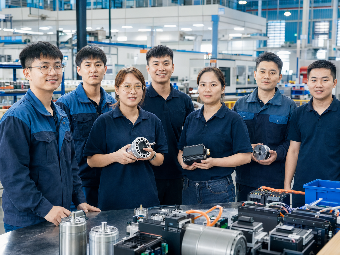 HAGMOTOR company and engineering team