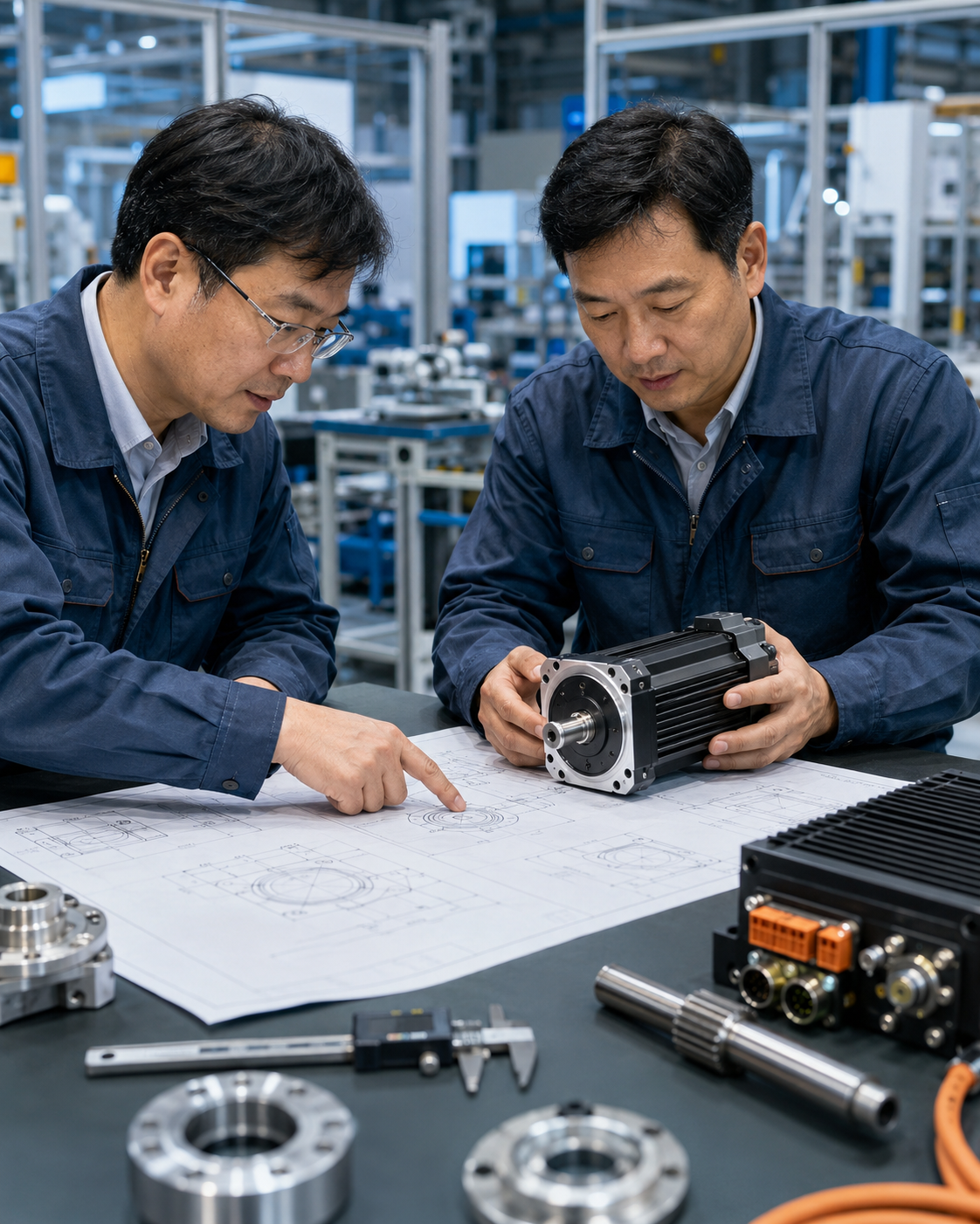 Custom BLDC motor engineering