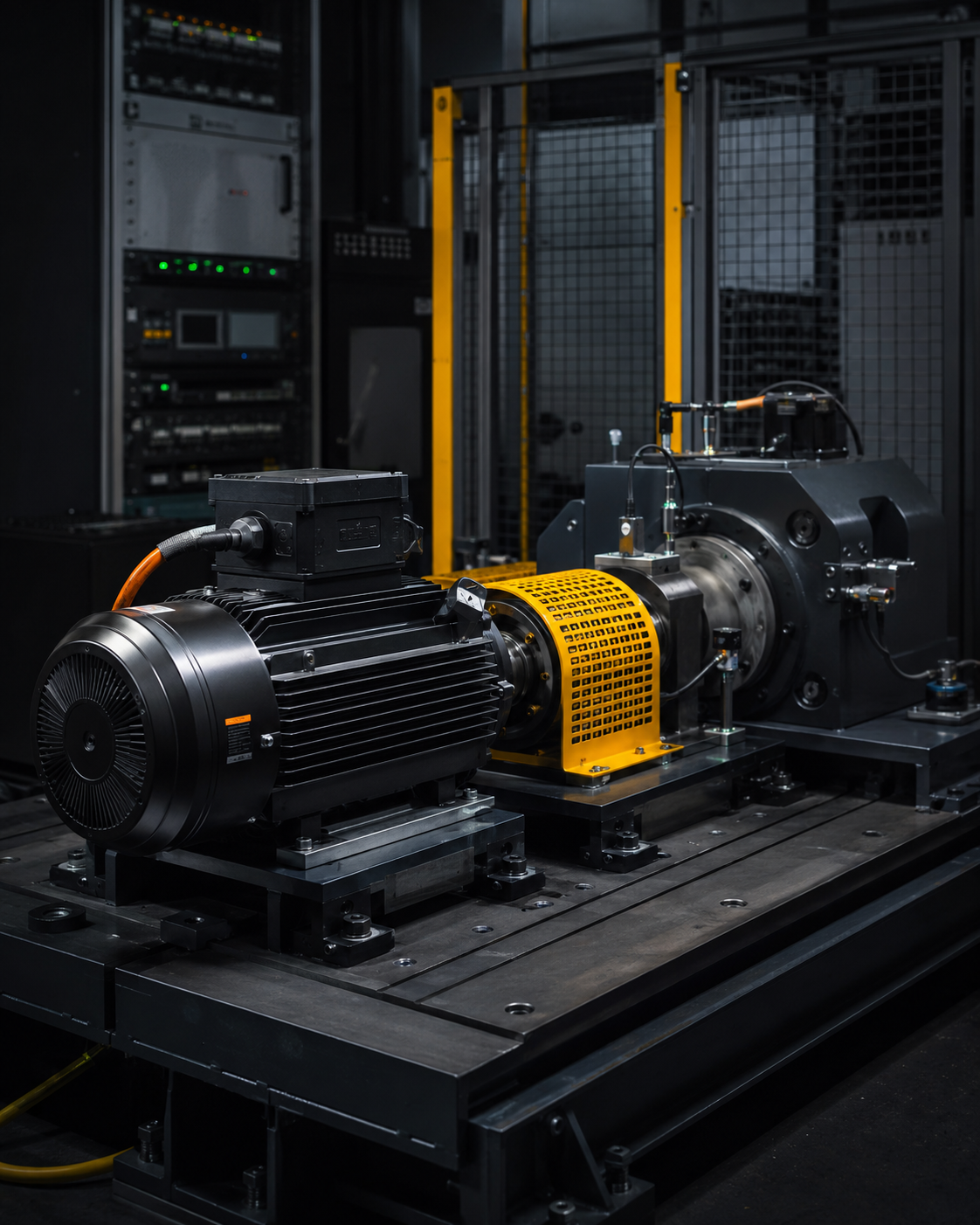 HAGMOTOR motor test bench and quality inspection