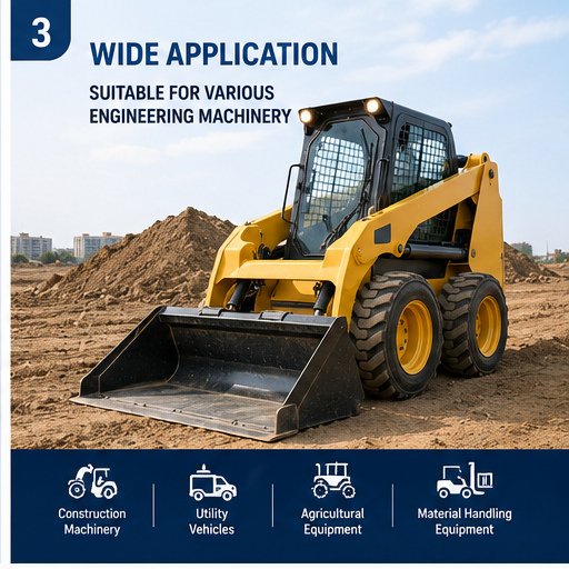Engineering machinery motor application scene