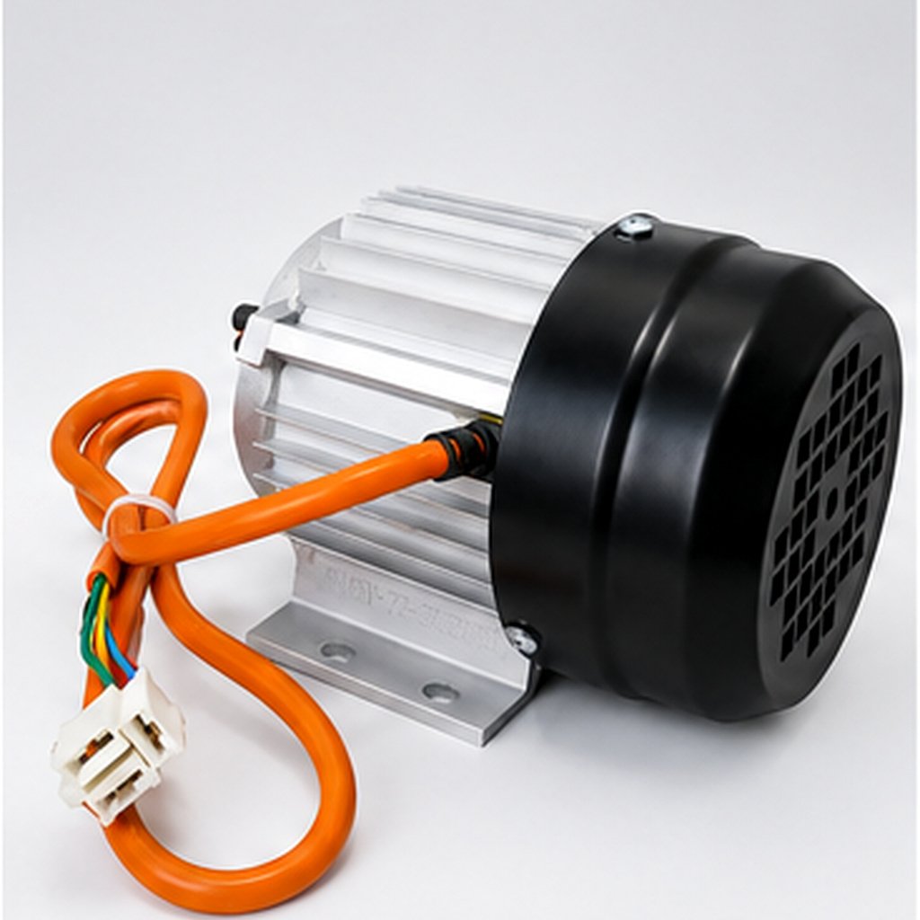 Grinding machine brushless motor compact structure