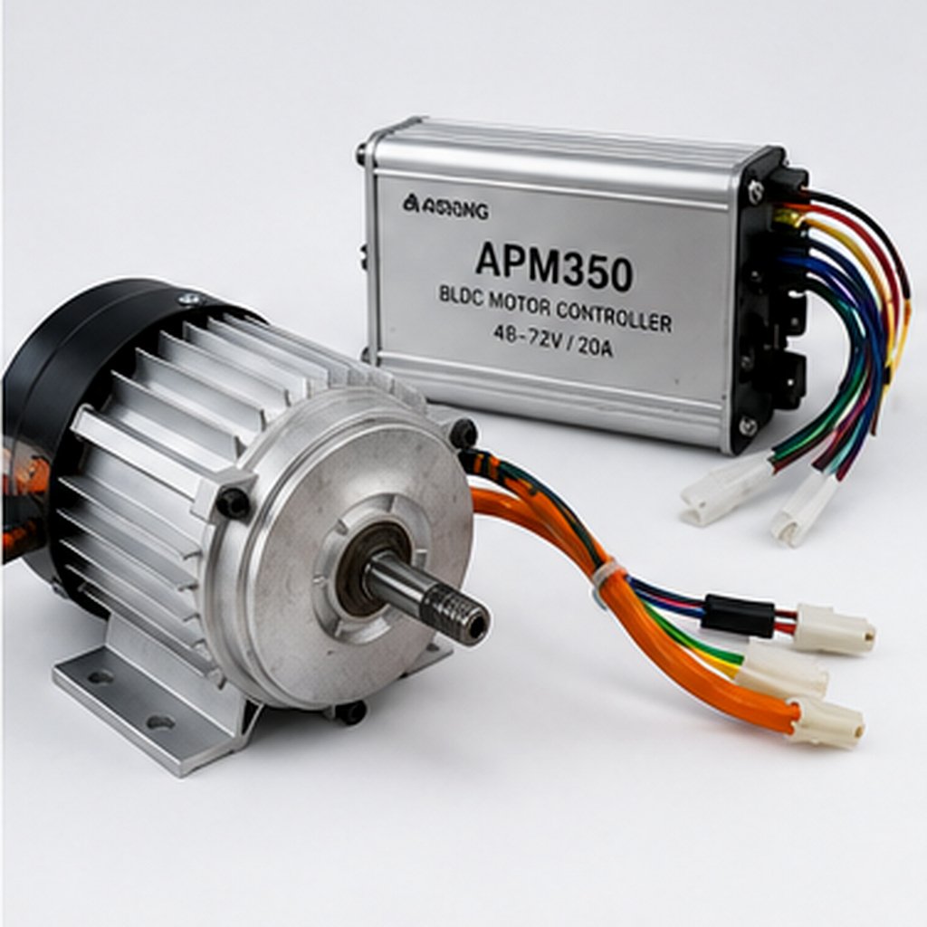 Grinding machine motor wiring and controller matching