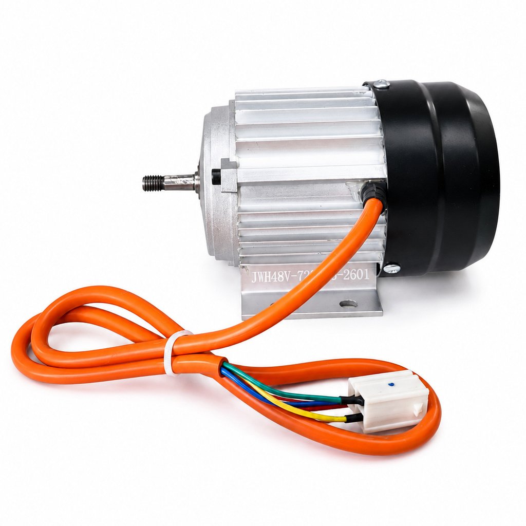 Grinding machine motor installation structure and cable