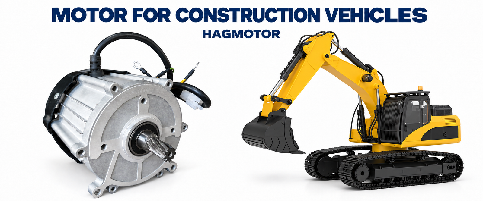MOTOR FOR CONSTRUCTION VEHICLES
