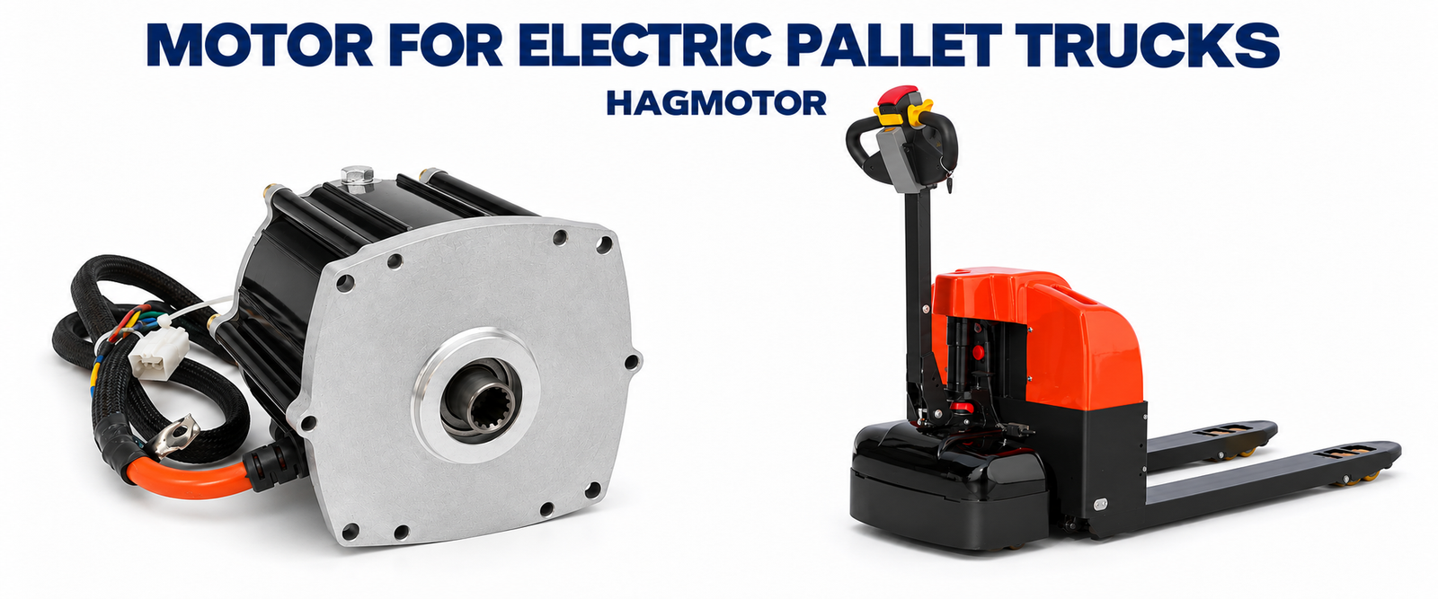MOTOR FOR ELECTRIC PALLET TRUCKS