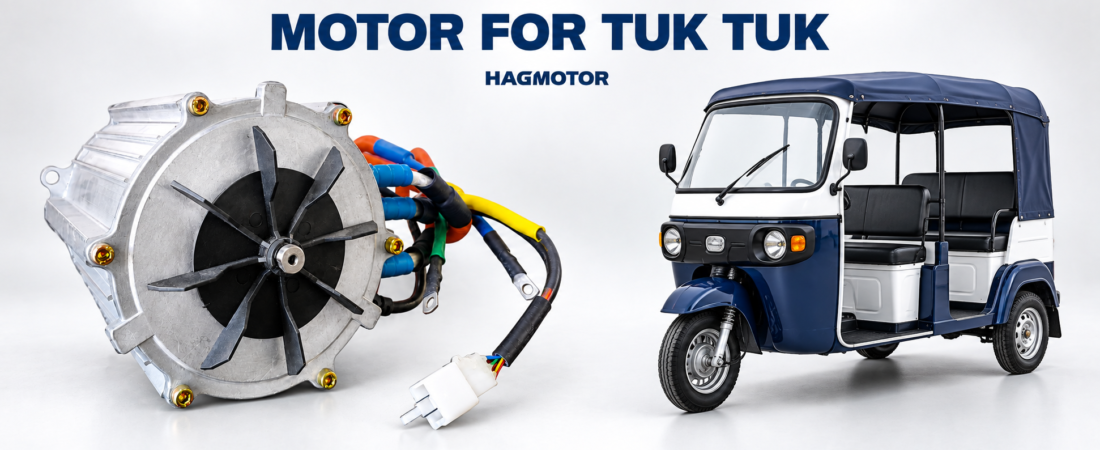 Motor for Tuk Tuk: How to Select the Right BLDC Drive