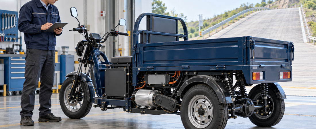 How to Select a BLDC Motor and Gear Ratio for an Electric Cargo Tricycle